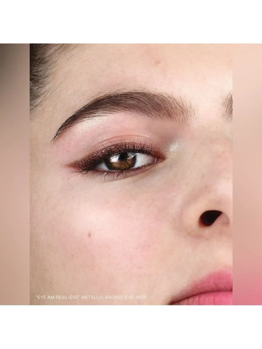 NIB RealHer Eye Am Resilient Metallic Bronze Eyeliner